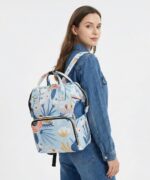 ShopyVid Babies Diaper Bag for Mothers | Maternity Bag for Travel | New Born Baby Diaper Bag for Mother, Multi Compartments, Insulated Bottle Pockets (Waterproof, 17 litres) - Image 2