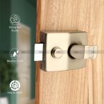 Duke Night Latch Door Lock, Satin Nickel Finish, Weather-Proof with Keys and Installation Hardware | Night Latch | Door Width 25mm-45mm| NL-ss - Image 2