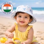 Baby Eli Premium Cotton Summer Bucket Hat – Breathable Wide Brim Sun Cap for Infants & Toddlers (6-24 Months), Soft Sun Protection Beach Hat for Boys & Girls White - Image 7