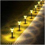 Solar Mushroom Lights Outdoor Waterproof Lighting for Garden Fence Frond Yard Driveway Walkway Pathway Patio Lawn Sidewalk Landscape (Warm White, 8 Pack) - Image 8