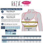 TRYLO Riza T-FIT Women's Non-Padded,Non-Wired,Full Coverage,Seamless 100% Cotton Feel Fabric Bra Available in Multicolor - Image 7