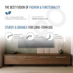 LAPO 2 Piece Stainless Steel Storage Drawers for Kitchen Units, 10 Inch-Elegant Drawer Pulls for Storage & Furniture Hardware, Simple Screw Installation, 3 Year Warranty (224mm, Matt Finish) - Image 4