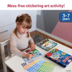 Skillmatics Dot It – Disney, Sticker Art Activity for Kids | Mess-Free Craft with 500+ Stickers, Scrapbooking Kit, Fine Motor Skills Toy, Gift for Girls Ages 3, 4, 5, 6, 7 - Image 3