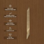 LAPO 6 Inch Drawer Cabinet Handle for Kitchen Cabinet, Wardrobe & Cupboard, Strong Grip Design, Modern Utility Hardware, Easy Installation, 3 Year Warranty (160mm, Antique Finish, Pack of 2) - Twist - Image 3