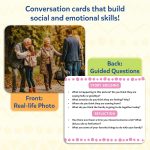 Skillmatics Picture Talk – Storytelling & Conversation Cards for Kids | 50 Real-Life Picture Cards, 300+ Questions, Social Emotional Learning, Communication Skills, Gift for Ages 4, 5, 6, 7, 8, 9 - Image 3