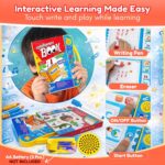 Interactive Sound Book for Kids with Marker (Ages 2–7) Learn Alphabets, Numbers, Shapes & Phonics Educational Talking Book with Music & Touch Features Multicolor Learning Toy for Toddlers - Image 3