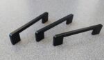 Stainless Steel 4 Inches Kitchen Cabinet & Drawer Handles, Dark Matt Black Handles, Furniture & Door Pull Handles, Pack of 12 Pieces - Image 7