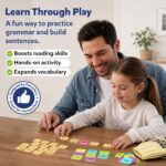 Skillmatics Educational Board Game - Sentence Search, Fun Learning Toys and Games for Kids, Sentence Building Activity, Creative Word Play, 120+ Tiles (1.3 x 1 Inches), Gifts for Ages 5, 6, 7, 8 - Image 4