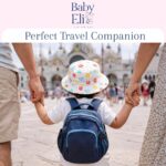 Baby Eli Premium Cotton Summer Bucket Hat – Breathable Wide Brim Sun Cap for Infants & Toddlers (6-24 Months), Soft Sun Protection Beach Hat for Boys & Girls White - Image 5