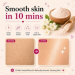 4 in 1 Mogra Full Body Wax Powder Tan Removal Hair Removal Skin Brigtening Full Body Polishing Waxing Powder For Women 10 Min Body Hair Removal Wax Powder Made For Sensetive Skin 80g (Body Wax) - Image 8