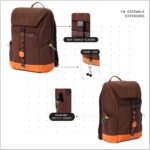 Sidewalk Backpack for College & Daily Carry | Fits 15.6 Inch Laptop | 21L Water-Resistant Aerology Fabric Daypack with Luggage Strap - Image 6