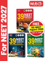 MTG NEET PYQ 39 Years Physics, Chemistry & Biology Book For 2026-2027 Exam (Set of 3) | Chapterwise Topicwise Solved Question Papers | Free Video Solutions | AI Powered Digital Resource