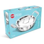 Hawkins Pro 1.5 Litre Deep-Fry Pan, Triply Stainless Steel Kadhai with Steel Handles and Steel Lid, Small Kadhai, Silver (PSK15S) - Image 11