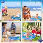 Baby Tummy Time Water Mat (0–12 Months) – Inflatable Leakproof Sensory Play Gym, Jumbo Ocean Octopus Design, Water-Filled Activity Floor Playmat for Newborns, Infants & Toddlers, Indoor Outdoor Baby Toy & Gift {1} - Image 3