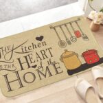 comfoyar Kitchen Rugs Set, 2 Pieces Kitchenware Style Non Slip Kitchen Mat, Easy to Clean Comfort Standing Mats for Kitchen, Home, Office, Laundry (16"x24" + 16"x47") - Image 7