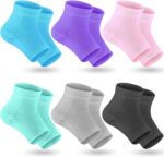Silicone Gel Heel Pad Socks Heel Pain Relief Anti Crack Silicone Gel Heel And Foot Protector Moisturizing Socks for Foot Care, leg pain relief (GEL HEEL SOCKS) - Image 2