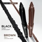 RENEE Midnight XXL Kajal | Black Kohl Pencil with Built-in Sharpener | Waterproof, Smudge-proof, 24Hr Long-Lasting | Ultra-Rich Pigment, Smooth Glide | 1.5g - Image 9
