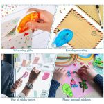 Double Sided Tape Roller Glue Runner for Scrapbooking, Crafts & Arts Projects | Easy Smooth Adhesive Dispenser for Paper, Gift Wrapping, DIY Crafts (Multicolor) (6) - Image 4