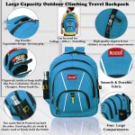 ROZEN 50 Ltrs, 47 cms School Bag Class 4-12 Large 5 partition Laptop Collage Office Travel Backpack Unisex - Image 3