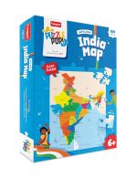 Play & Learn Funskool India Map, Jigsaw Puzzle Game for Kids, 104 Pieces, Educational, Learning & Development, Fun Activity Toy for Childrens, Gift Set for Kid, Age 6+ Years