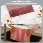 ShineXPro Microfiber Cleaning Cloth Roll, 20Pcs, 4000 Times Washable - 10X Cheaper Than Paper Kitchen Towel Roll - Ultra Absorbent Lint Free Microfiber Cleaning Cloth for Kitchen - Tearable, Reusable - Image 7