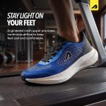 Boldfit Running Shoes for Man Soft Sole Sports Shoes for Men Running Light Weight Shoe for Men Sports Anti Slip Gym Shoe for Man Workout mesh Gym Footwear, Blue - 10 - Image 4
