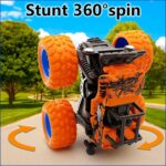 GRAPHENE 4WD Friction Powered Monster Truck Toy Push & Go Off-Road Car for Kids Amazing 360° Stunts All-Terrain Grip Vibrant Colors for Boys Girls Birthday Christmas Fun Play - Image 6