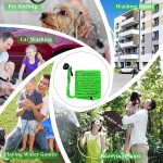 25FT Expandable Garden Hose, Flexible Water Hose with 8-Pattern Spray Nozzle, Expands 3X Length, Leakproof Garden Hose Pipe with 1/2" & 3/4" Connectors for Lawn, Garden, Yard & Car Wash (Green) - Image 9