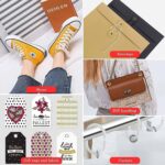 DIY Craft 1000 Pcs, Multi-Color Metal Eyelets Washer Grommets Kit Hole Punch Plier Gold/Silver Eyelets Washer Kit for Leather, Canvas, All Fabrics Clothes, Shoes, Belts, Bags, Contain Gram (1000) - Image 5