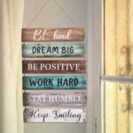 Wall Decor for Living Room - Wall Hangings for Home Decoration - Wall Decoration Items for Living Room - Wall Art - Bedroom Wall Decor - Rigid Eco-Friendly Recycled Board - 6 pcs, Retro - Image 5