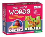Creative’s Fun with Words 3 Letter Word Building Puzzle for Kids | Preschool Phonics & Spelling Puzzle |Self-Correcting Educational Jigsaw Puzzles |English Learning, Reading & Vocabulary Skills Age 4+