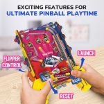 Smartivity Mini Pinball Machine DIY STEM Toy for Kids 6-12 Years | Build Your Own Hand-Held Pinball | Screen-Free DIY Toy | Birthday Gift for Boys & Girls Ages 6-12 Years - Image 4