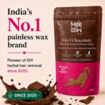 4 in 1 Chocolate Bikini Line Hair Removal Powder Mask for Women Painless & Instant Hair Removal Tan Removal & Skin Nourishment 20 Times Bikini Wax Pack No Heat No Strips 80g (Bikini Wax) - Image 2