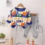 Googo Gaaga Boy's Cotton Printed T-Shirt With Shorts Clothing Set - Image 2