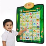 Lifelong Smart Learning Playchart Playmat for Kids 2+ Years, Quiz & Spelling Modes, English Hindi Picture Words, Music, Touch Activated Educational Mat, Alphabet Numbers Animals Birds