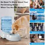 Automatic Pet Water Dispenser 3.8L Large Capacity Dog & Cat Water Feeder Bowl | Gravity Water Bowl for Pets | Leakproof Refillable Drinking Station for Dogs, Cats, Puppies | Home Travel Pet Supplies - Image 8