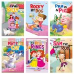 Phonic Reader (Illustrated) (Set of 6 Books) - Story Books for Kids - Bedtime Stories - 2 Years to 6 Years Old - Read Aloud to Infants, Toddlers