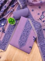 Muga Cotton Jamdani Pichwai Weaving Salwar Suit Dress Material with Dupatta for Women | 3 Piece Unstitched Suit Set | Woven Ethnic Dress Material for Festive, Casual & Office Wear