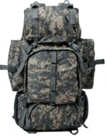 F Gear Neutron ACV 50L, Unisex Trekking Bag|Military Bag|Army Bag|Hiking Camping Travel Leisure Tourist Outdoor Sport Rucksack|Multi Pockets, Shoulder Bag - Drawstring Top Open |1 year warranty