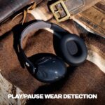 Skullcandy Hesh 540 ANC Wireless Over-Ear Bluetooth Headphones with THX Spatial Audio, Active Noise Cancelling, Personalized Sound, Up to 65 Hours Battery, Microphone for iPhone Android - Black - Image 6