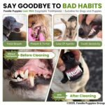 Foodie Puppies Dental Care Cool Mint Toothpaste for Dogs - 100g with Soothing Mix of Clove and Cinnamon Oil | Tartar Control Enzymatic Toothpaste Suitable for all Dogs and Puppies - Image 6