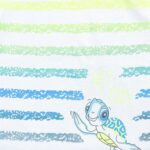 YUV Infant Baby Boys and Girls 100% Cotton Clothing Set - Pack of 2 Tshirts & Shorts - Image 4