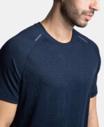 Jockey MV16 Men Lightweight Microfiber Solid Round Neck Half Sleeve Active Wear T-Shirt with Breathable Mesh - Image 6