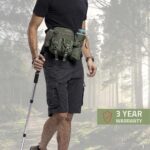 Tripole Waist Pack with Detachable Bottle Holder - Multi-Utility Waist and Sling Bag for Hiking, Cycling, and Backpacking - Image 5