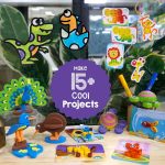 Imagimake 5-in-1 Awesome Craft Kit | Art & Craft Kit for Kids Age 5+ | 5 craft techniques—stamp art, jelly stickers, quilling, 3D paper & model making; 15+ projects, 100+ supplies - Image 2