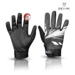 BADOWL Full Finger Bike Riding Gloves for Men & Women, Touchscreen Compatible Motorcycle Gloves for Bike Riding, Durable and Breathable Outdoor Sports Gloves, Nylon, Grey - Image 6