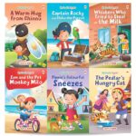 Story Books for Kids - Fourth Reader (Illustrated) (Set of 6 Books) - Phonic stories - Bedtime Stories - Age 5 + - Read Aloud to Infants, Toddlers