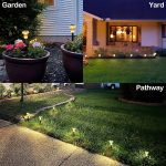 Solar Mushroom Lights Outdoor Waterproof Lighting for Garden Fence Frond Yard Driveway Walkway Pathway Patio Lawn Sidewalk Landscape (Warm White, 8 Pack) - Image 4