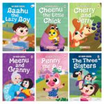 Story Book for Kids - First Reader (Illustrated) (Set of 6 Books) - Phonic stories - Bedtime Stories - 2 Years to 6 Years Old - Read Aloud to Infants, Toddlers