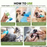 Foodie Puppies Dental Care Cool Mint Toothpaste for Dogs - 100g with Soothing Mix of Clove and Cinnamon Oil | Tartar Control Enzymatic Toothpaste Suitable for all Dogs and Puppies - Image 4